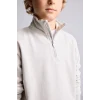 Defacto H7132A8GR294 Gri Oversize Yarım Fermuarlı Dik Yaka Sweatshirt Erkek Çocuk