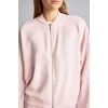 Defacto F1025AXPN38 Pembe Kolej Yaka Bomber Modal Hırka