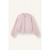 Defacto F1025AXPN38 Pembe Kolej Yaka Bomber Modal Hırka