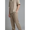 Defacto G2592AXKH500 Haki %100 Pamuk Baggy Fıt Elastik Bel Haki Pantolon