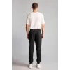 Defacto Z9112AZBK81 Siyah Ultra Yumuşak Slim Fit Standart Paça Skuba Dalgıç Kumaş Jogger Eşofman Altı