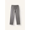 Defacto H5798AXGR206 Gri Baggy Fıt Belden Bağlamalı Pantolon