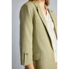 Defacto C3215AXKH462 Haki Oversıze Basic Blazer Haki Ceket