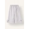 Defacto I7733A5ER105 Ekru 2li Takım Baskılı Sweatshirt Eşofman Altı Kız Bebek