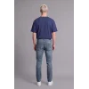 Defacto G6806AXNM84 İndigo Sergio Regular Fit Normal Bel Boru Paça Jean Pantolon