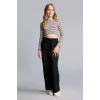 Defacto H9663A8BK27 Siyah Wıde Leg Siyah Pantolon Kız Çocuk