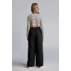 Defacto H9663A8BK27 Siyah Wıde Leg Siyah Pantolon Kız Çocuk