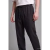Defacto G2592AXBK81 Siyah %100 Pamuk Baggy Fıt Elastik Bağlamalı Bel Siyah Pantolon