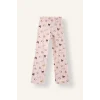Defacto I1876A8ER105 Ekru Hello Kıtty Uzun Kollu Pijama Üstü Esnek Belli Uzun Pijama Altı 2li Takım Kız Çocuk