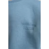 Defacto H9683A8BE739 Mavi Bisiklet Yaka Efekt Nakışlı Sweatshirt Erkek Çocuk