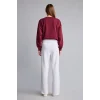 Defacto I3314AXGR93 Gri Beli Lastikli Straight Fit Kalın Kumaş Pantolon