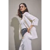Defacto C3215AXWT34 Beyaz Oversıze Basic Blazer Beyaz Ceket