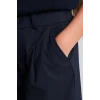 Defacto H9671A8NV253 Lacivert Düz Paça Pilili Pantolon Kız Çocuk
