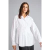 Defacto G8610AXWT34 Beyaz %100 Pamuk Fıtted Poplin Gömlek