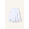 Defacto G8610AXWT34 Beyaz %100 Pamuk Fıtted Poplin Gömlek