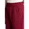 Defacto I2268A8BR204 Bordo Yama Cepli Lastikli Jogger Fıt Eşofman Altı Kız Çocuk