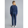 Defacto Y1226A6NV241 Lacivert Jogger Fıt Esnek Belli Cepli Eşofman Altı Kız Çocuk