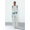Defacto I3167AXGR93 Gri Pamuklu Straıght Fıt Cepli Standart Paça Standart Boy Gri Melanj Pantolon