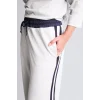 Defacto I3167AXGR93 Gri Pamuklu Straıght Fıt Cepli Standart Paça Standart Boy Gri Melanj Pantolon