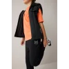 Defacto H9601A8BK81 Siyah Oversıze Skuba Dalgıç Kumaş Siyah Eşofman Altı Erkek Çocuk