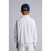 Defacto H9892A8GR400 Gri Regular Fıt Uzun Kollu Dik Yaka Pamuklu Baskılı Sweatshirt Erkek Çocuk