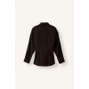 Defacto G8610AXBN338 Kahve %100 Pamuk Fıtted Poplin Gömlek