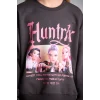 Defacto I3550A8AR150 Antrasit Kpop - Demon Hunters Relax Fıt Bisiklet Yaka Baskılı Sweatshirt Kız Çocuk
