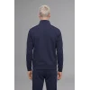 Defacto F0106AXNV146 Lacivert Nefes Alabilen Boxy Fit Fermuarlı Dik Yaka Sweatshirt