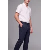 Defacto H4095AXNV86 Lacivert Pens Detaylı Relax Fit Klasik Pantolon