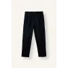 Defacto H4095AXNV86 Lacivert Pens Detaylı Relax Fit Klasik Pantolon