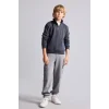 Defacto H7132A8AR31 Antrasit Oversize Yarım Fermuarlı Dik Yaka Sweatshirt Erkek Çocuk