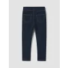 LCW Kids İndigo Kız Çocuk Denim Görünümlü Tayt