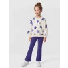 LCW Kids Mavi Baskılı Kız Çocuk Takım