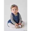 LCW baby İndigo Kız Bebek Elbise ve Tişört