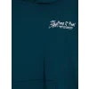 LCW Kids Petrol Kapüşonlu NYC Baskılı Erkek Çocuk Kalın Sweatshirt