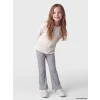 LCW Kids Gri Kız Çocuk Ribana İspanyol Paça Tayt