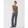 LCW EVERYDAY Haki Bisiklet Yaka Soft Touch Kadın Tişört