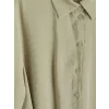 LCW EVERYDAY Haki Oversize Modal Karışımlı Kadın Gömlek Tunik