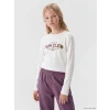 LCW Kids Beyaz Teddy Bear Baskılı Kız Çocuk Tişört