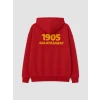 LCW Kids Kırmızı Kapüşonlu Galatasaray Baskılı Erkek Çocuk Sweatshirt