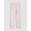 LCW Kids Pembe Gömlek Yaka Kız Çocuk Pijama Takım