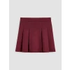 LCW Kids Bordo Polo Yaka Nakışlı Kız Çocuk Takım