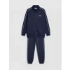 LCW Kids Lacivert NYC Baskılı Erkek Çocuk Eşofman Takımı