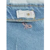 LCW Kids İndigo Straight Fit Nakışlı Kız Çocuk Jean Pantolon