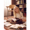 LCW Kids Kahverengi Kız Çocuk Gabardin Pantolon