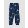 LCW Kids Lacivert Minecraft Baskılı Erkek Çocuk Pijama Takım