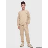 LCW Kids Bej Baskılı Erkek Çocuk Takım