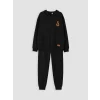 LCW Kids Siyah Galatasaray Baskılı Erkek Çocuk Eşofman Takım