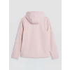 LCW Kids Pembe Kapüşonlu Su İtici Kız Çocuk Yağmurluk