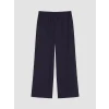 LCW Kids Lacivert Wideleg Kız Çocuk Pantolon